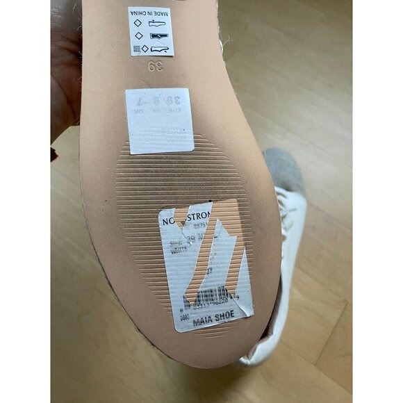 MATT & Nat Women BNWT "Maia" Espadrille Loafer White - Picture 6 of 7